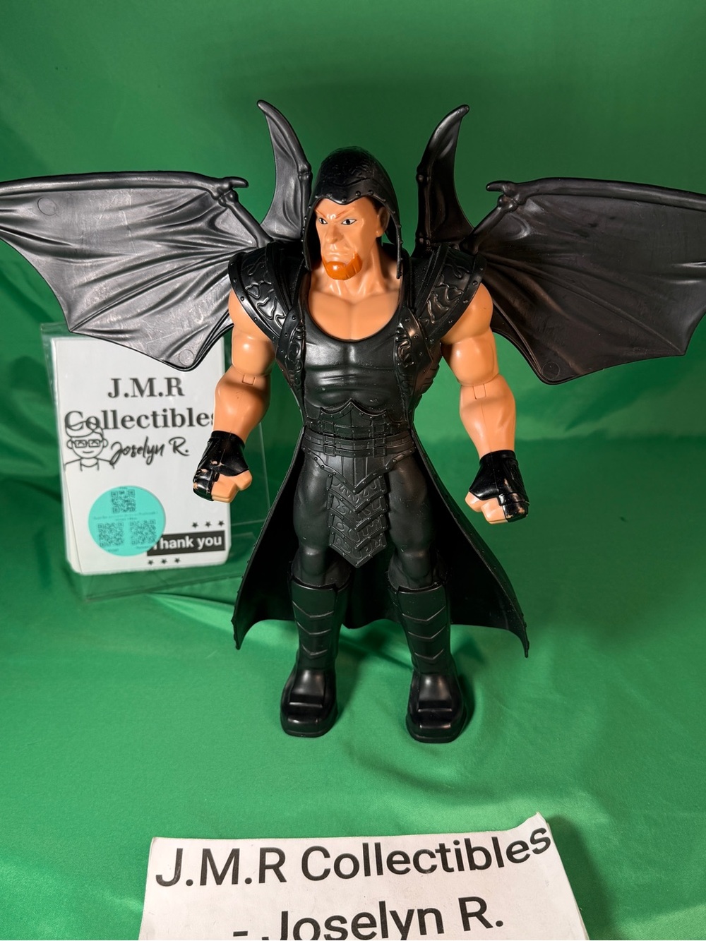 2014 Mattel WWE Undertaker 12" Figure w/ Transforming Demon Wings - Works!